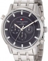 Tommy Hilfiger Men's 1790876 Sport Luxury Multi-Function Blue Dial Stainless Steel Bracelet Watch