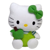 Hello Kitty Green Apple Beanie Baby Hello Kitty Green Apple Beanie Baby