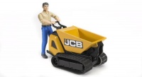 Bruder Jcb Dumper Htd-5 and Construction Worker (Colors May Vary) Bruder Jcb Dumper Htd-5 and Construction Worker (Colors May Vary)