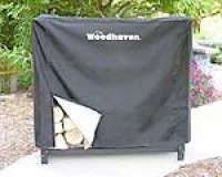 Woodhaven Alexander Firewood Rack 4 Foot Full Cover Woodhaven Alexander Firewood Rack 4 Foot Full Cover