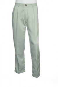 Greg Norman For Tasso Elba Men's Green Pleated Pants