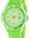 Ice-Watch Unisex SI.GN.U.S.09 Sili Collection Green Plastic and Silicone Watch