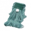 UNISAN Super Loop Wet Mop Head, Cotton/Synthetic, Medium Size, Green (502GN)