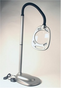 Mighty Bright LED Floor Light and Magnifier Mighty Bright LED Floor Light and Magnifier