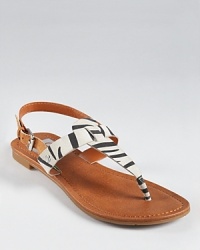 In either leopard or zebra print, these DV Dolce Vita Sandals are ready for safaris and sidewalks alike. In either leopard or zebra print, these DV Dolce Vita Sandals are ready for safaris and sidewalks alike.