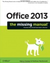 Office 2013: The Missing Manual