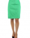 Style&co. Skirt, Women's Premium Stretch Colored Denim Pencil