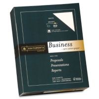 Southworth 25% Cotton Business Paper, 8.5x 11 inches, 24 lb, White, 500 Sheets per Box (404C) Southworth 25% Cotton Business Paper, 8.5x 11 inches, 24 lb, White, 500 Sheets per Box (404C)