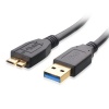Cable Matters SuperSpeed USB 3.0 Type A to Micro-B Cable in Black 3 Feet