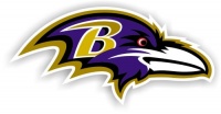 NFL Baltimore Ravens 12-Inch Vinyl Logo Magnet NFL Baltimore Ravens 12-Inch Vinyl Logo Magnet
