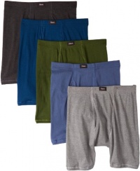 Hanes Men's Classics 5 Pack Comfort Soft Waistband Boxer Brief Assorted Colors Hanes Men's Classics 5 Pack Comfort Soft Waistband Boxer Brief Assorted Colors