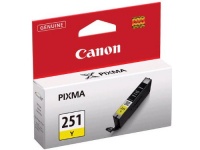 Canon Ink CLI-251 Y Individual Ink Tank Canon Ink CLI-251 Y Individual Ink Tank