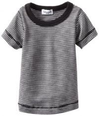 Splendid Littles Baby-boys Newborn Always Mini Stripe Crew Tee, Black, 0-3 Months Splendid Littles Baby-boys Newborn Always Mini Stripe Crew Tee, Black, 0-3 Months