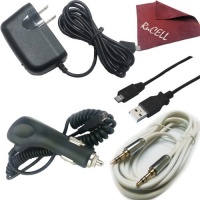 For Samsung Entro , Car Charger, Wall Home Charger, Micro USB Charging Data Cable, 3.5mm Gold Plated Audio Jack Cable 6 fts long, RuCell brand Suede cleaning Cloth For Samsung Entro , Car Charger, Wall Home Charger, Micro USB Charging Data Cable, 3.5mm Gold Plated Audio Jack Cable 6 fts long, RuCell brand Suede cleaning Cloth