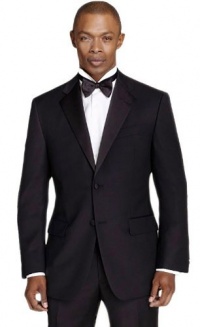 Men's Black Slim Fit Calvin Klein Tuxedo Men's Black Slim Fit Calvin Klein Tuxedo