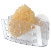 InterDesign Sink Works Sponge Holder, Clear