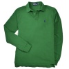 Polo Ralph Lauren Men's Custom Fit Long Sleeve Mesh Polo