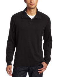 Calvin Klein Sportswear Men's Long Sleeve Mock Neck Liquid Cotton Rib Knit Shirt Calvin Klein Sportswear Men's Long Sleeve Mock Neck Liquid Cotton Rib Knit Shirt