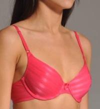 Maidenform Women's One Fab Fit Color Burst Bra, Poppy Pink, 34B Maidenform Women's One Fab Fit Color Burst Bra, Poppy Pink, 34B