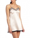 Intimo Women's Silk Chemise & Thong Set - 35005