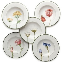 Bring the outside in with Villeroy & Boch's Flora collection. Choose from five different flowers or mix and match to cultivate your own beautiful garden setting. Bring the outside in with Villeroy & Boch's Flora collection. Choose from five different flowers or mix and match to cultivate your own beautiful garden setting.