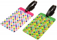 Travelon Luggage Dots Set Of 2 Luggage Tags Travelon Luggage Dots Set Of 2 Luggage Tags