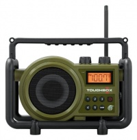 Sangean TB-100 (Toughbox) AM/FM/AUX-In Ultra Rugged Digital Tuning Rechargeable Radio (Green) Sangean TB-100 (Toughbox) AM/FM/AUX-In Ultra Rugged Digital Tuning Rechargeable Radio (Green)