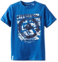 LRG - Kids Boys 8-20 Scratch and Stained Tee, Blue, X-Large LRG - Kids Boys 8-20 Scratch and Stained Tee, Blue, X-Large