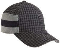 Block Headwear Men's Plaid Baseball Cap, Black Basin, One Size Block Headwear Men's Plaid Baseball Cap, Black Basin, One Size