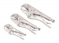 TEKTON 3730 Locking Pliers Set, 3-Piece