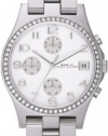 Marc Jacobs Henry Glitz Silver Dial Women's Watch - MBM3072