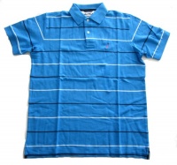 Nautica striped Deck Polo shirt, Breezy Blue Nautica striped Deck Polo shirt, Breezy Blue