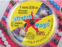 Stretch Magic 1mm 25 meters Clear 42321 Stretch Magic 1mm 25 meters Clear 42321