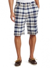 Nautica Men's Yarn Dye Flat Front Short Nautica Men's Yarn Dye Flat Front Short