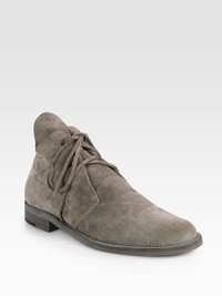 A stacked heel lifts this relaxed lace-up style of buttery suede. Stacked heel, 1 (25mm)Suede upperLeather lining and solePadded insoleImported A stacked heel lifts this relaxed lace-up style of buttery suede. Stacked heel, 1 (25mm)Suede upperLeather lining and solePadded insoleImported