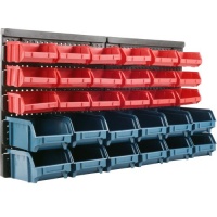 Stalwart 75-92226 30 Bin Wall Mounted Parts Rack Stalwart 75-92226 30 Bin Wall Mounted Parts Rack