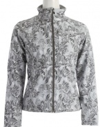 The North Face Apex Bionic Jacket High Rise Grey Vine Print Womens