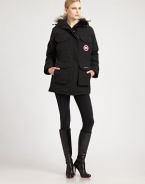 Originally developed for scientists working in research facilities in Antarctica, the Canada Goose Expedition Parka allows its wearers to withstand the most frigid temperatures.