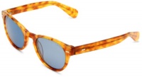 Cole Haan Women's C 1903 25 Round Sunglasses,Honey Frame/Blue Lens,One Size Cole Haan Women's C 1903 25 Round Sunglasses,Honey Frame/Blue Lens,One Size