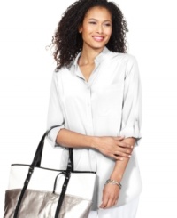 A boyfriend shirt is a piece that every woman needs in her closet. Style&co.'s comes in a variety of colors for a fresh take! (Clearance) A boyfriend shirt is a piece that every woman needs in her closet. Style&co.'s comes in a variety of colors for a fresh take! (Clearance)