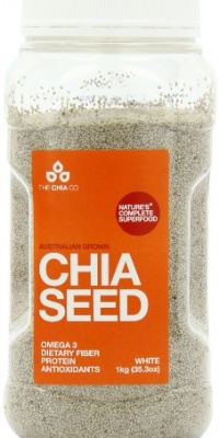 The Chia Company Seed Tub, White, 35.3 Ounce