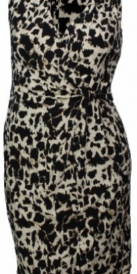 Lauren Ralph Lauren Women's Laurel Drive Animal Print Dress 12 Black Multi Lauren Ralph Lauren Women's Laurel Drive Animal Print Dress 12 Black Multi