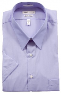 Van Heusen Short Sleeve Poplin - Cameo Blue Van Heusen Short Sleeve Poplin - Cameo Blue