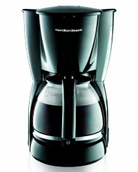 Hamilton Beach 12-Cup Coffeemaker, Black Hamilton Beach 12-Cup Coffeemaker, Black