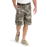 Lee Men's Big & Tall Belted Wyoming Printed Cargo Short Lee Men's Big & Tall Belted Wyoming Printed Cargo Short