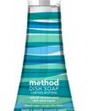 Method Natural Concentrated Dish Liquid, Beach Sage, 18 Fluid Ounce