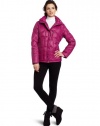 Calvin Klein Performance Women's Packable Down Short Jacket, Fuschia, Small