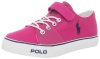 Polo Ralph Lauren Kids Cantor EZ Sneaker (Toddler/Little Kid),Bright Blush,5.5 M US Toddler