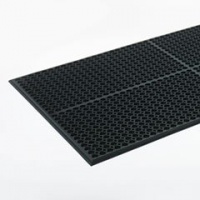 Crown Safewalk-Light Heavy-Duty Antifatigue Mat, Rubber, 36 x 60, Black (WSCT35BK) Crown Safewalk-Light Heavy-Duty Antifatigue Mat, Rubber, 36 x 60, Black (WSCT35BK)