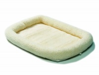 Midwest Quiet Time Pet Bed, Fleece, 30 x 21